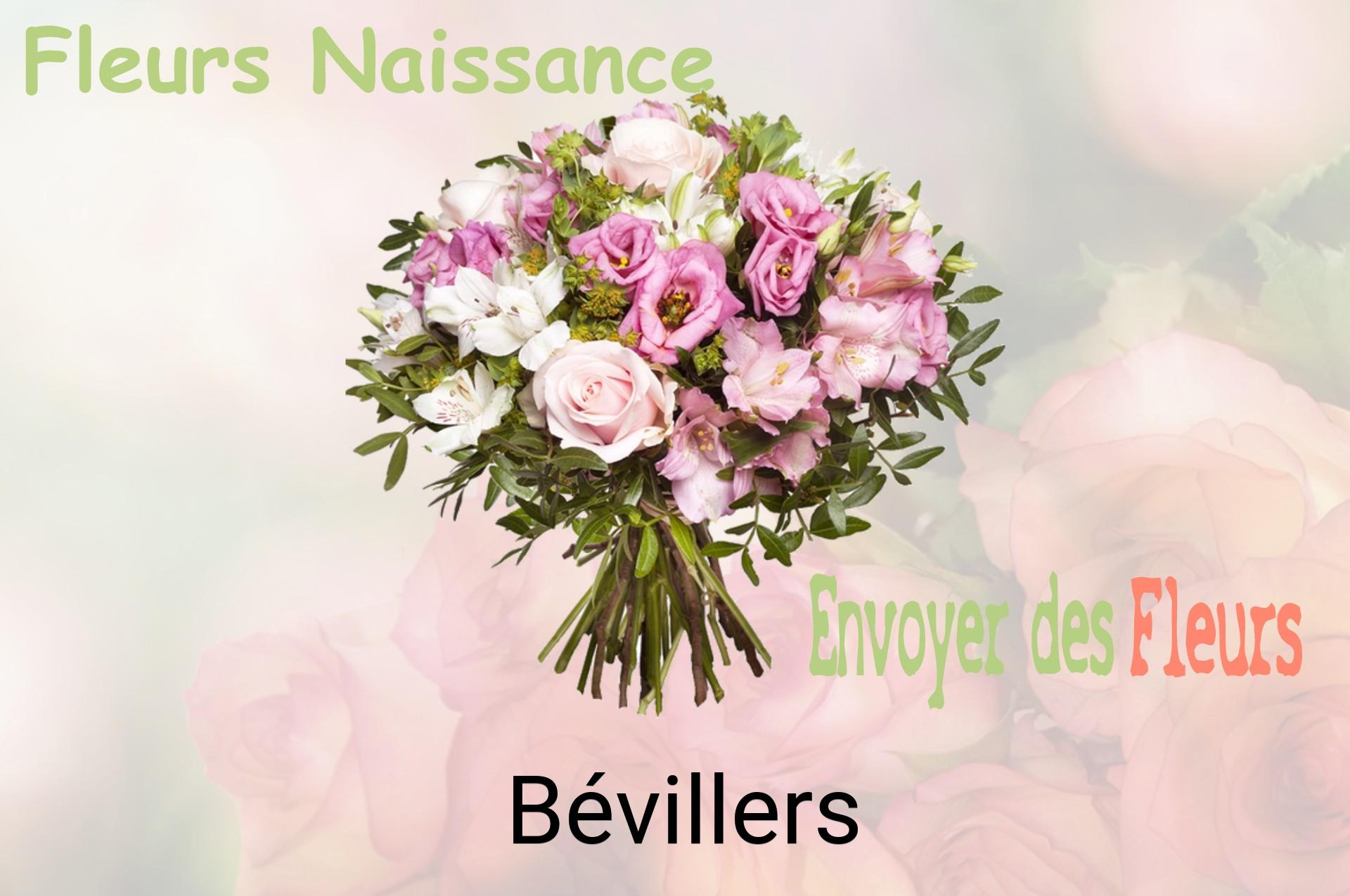 Bouquet de fleurs de naissance livré à Bévillers